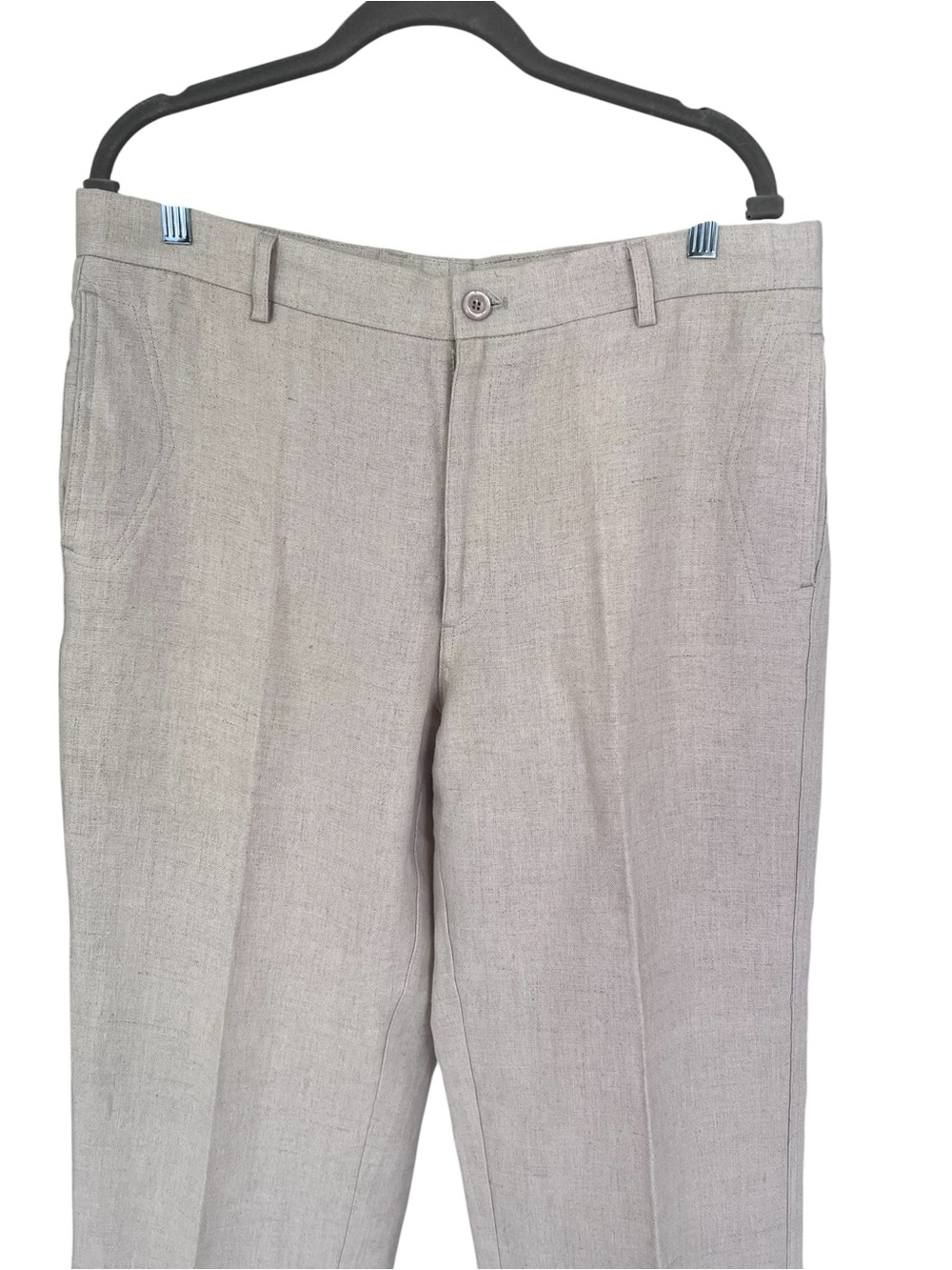 Island Importer Men's Amalfi Linen Pants Beach Wedding Size 34 - Picture 4 of 11